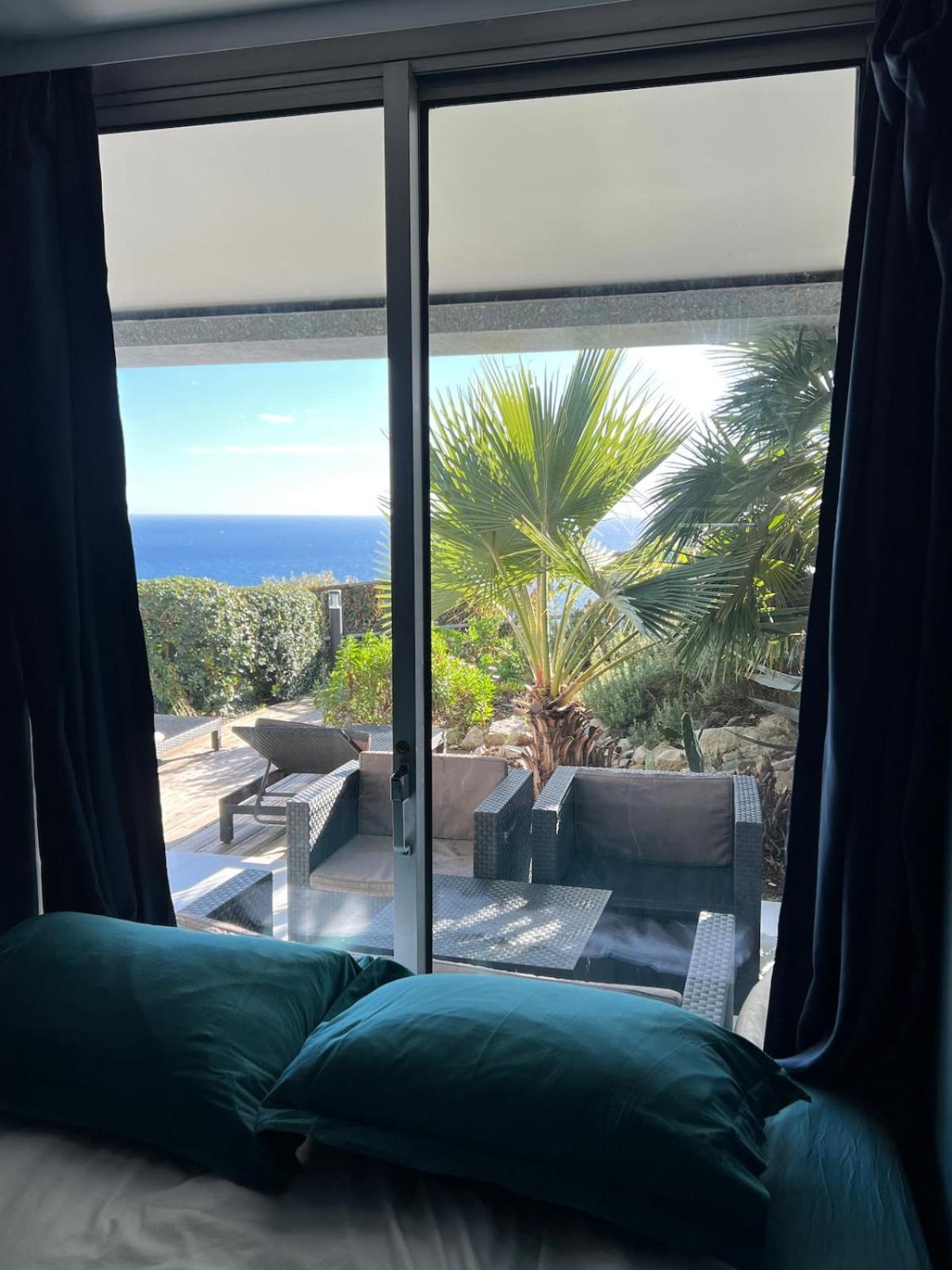 Luxueux Appartement - Vue Mer - Piscine - Free Parking - Monaco กัปไดล์ ภายนอก รูปภาพ