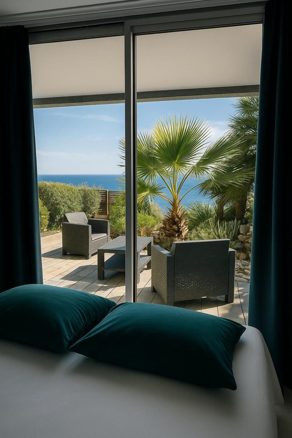 Luxueux Appartement - Vue Mer - Piscine - Free Parking - Monaco กัปไดล์ ภายนอก รูปภาพ